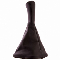 Ручка КПП SKYWAY кожа иск. 2110 с чехлом черная /4шт